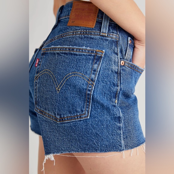 Levi’s 501 High-Rise Denim Shorts - Picture 13 of 13
